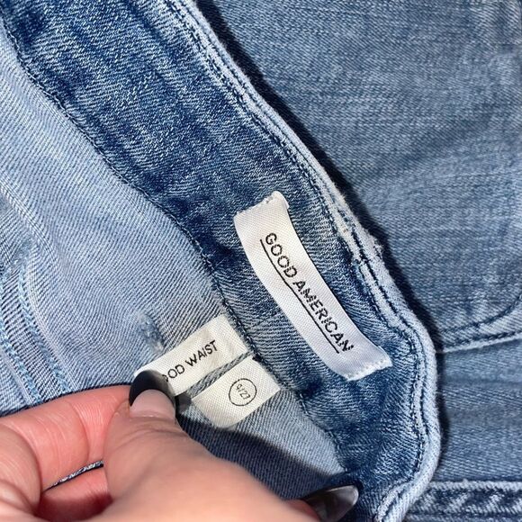 Good American Good Waist Skinny Jeans Light Wash Size 27 - Picture 4 of 5